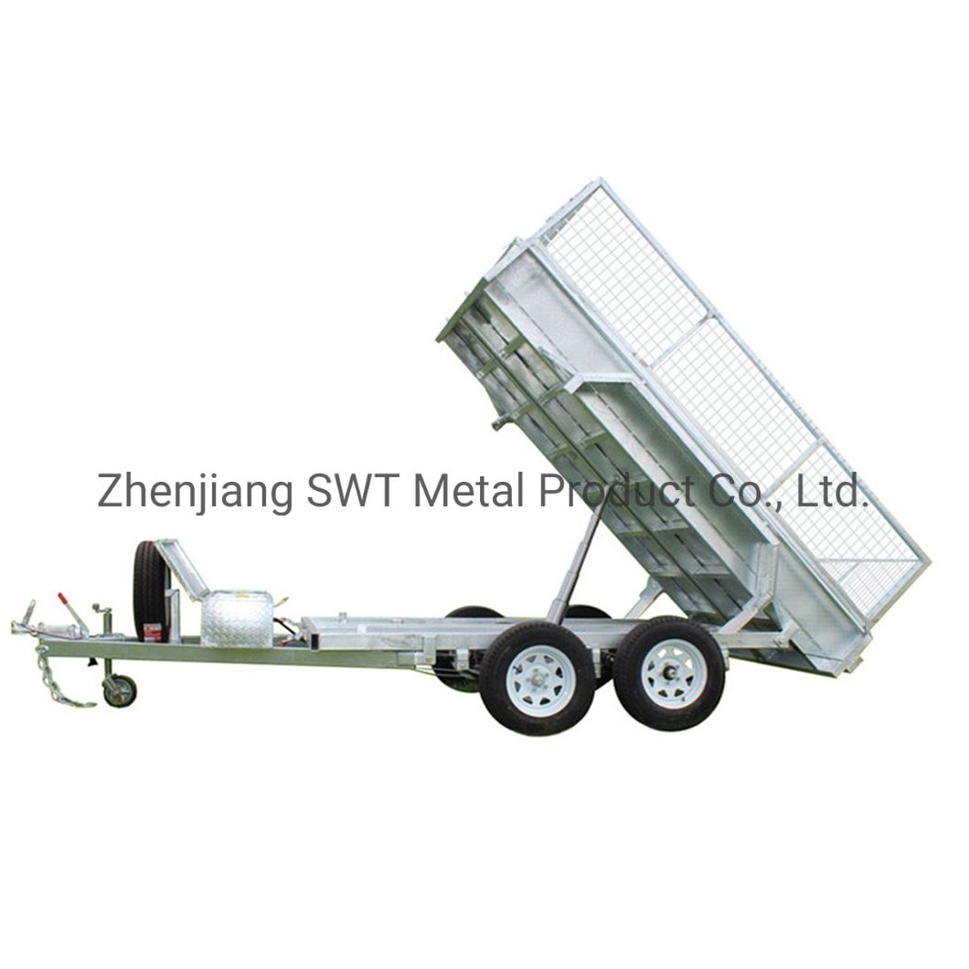 Tipping Galvanised Tandem Hydraulic Side Tipper Trailer (SWT-HTT85)