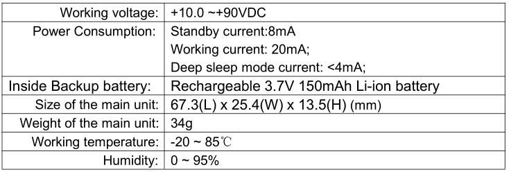 2g/3G/4G GPS 10-100VDC Vehicle Tracking Cut off Engine Vibration Alarm Truck Tracker (LT03-DI)