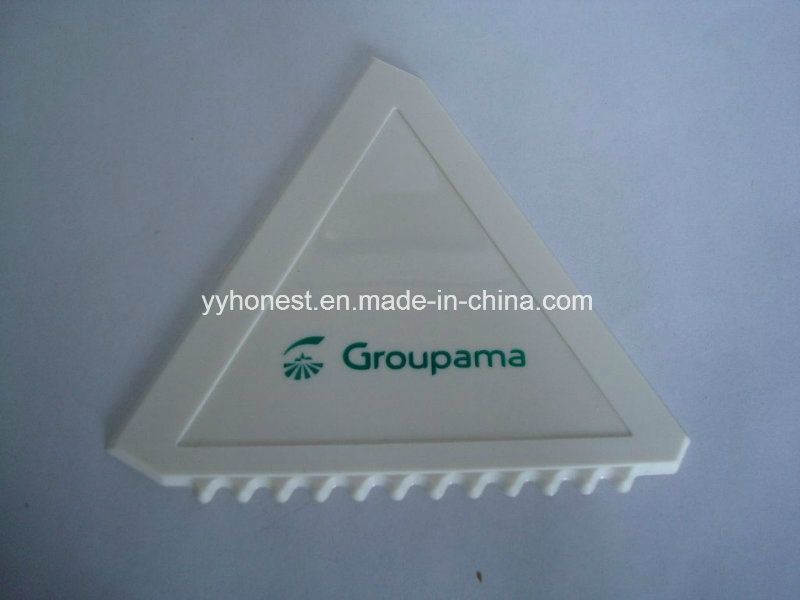Triangle Shape Hot Sale Ice Scraper with Logo Printing
