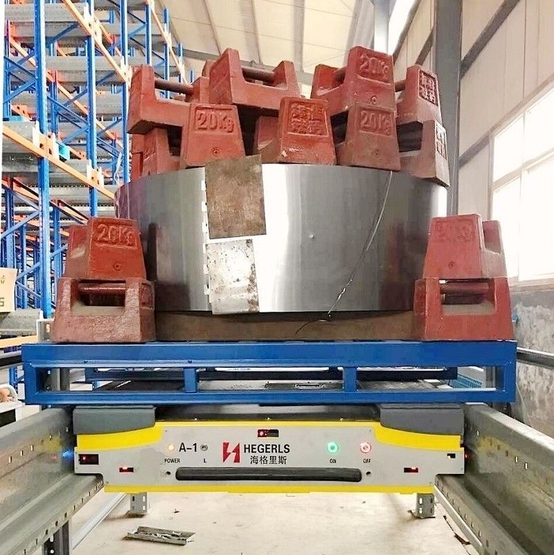 Hegerls Pallet Runner for Radio Shuttle Racking and Asrs