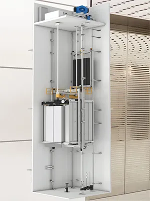 8stops 1000kg Elevator 1.0 Speed Mrl Passenger Elevator Good Price