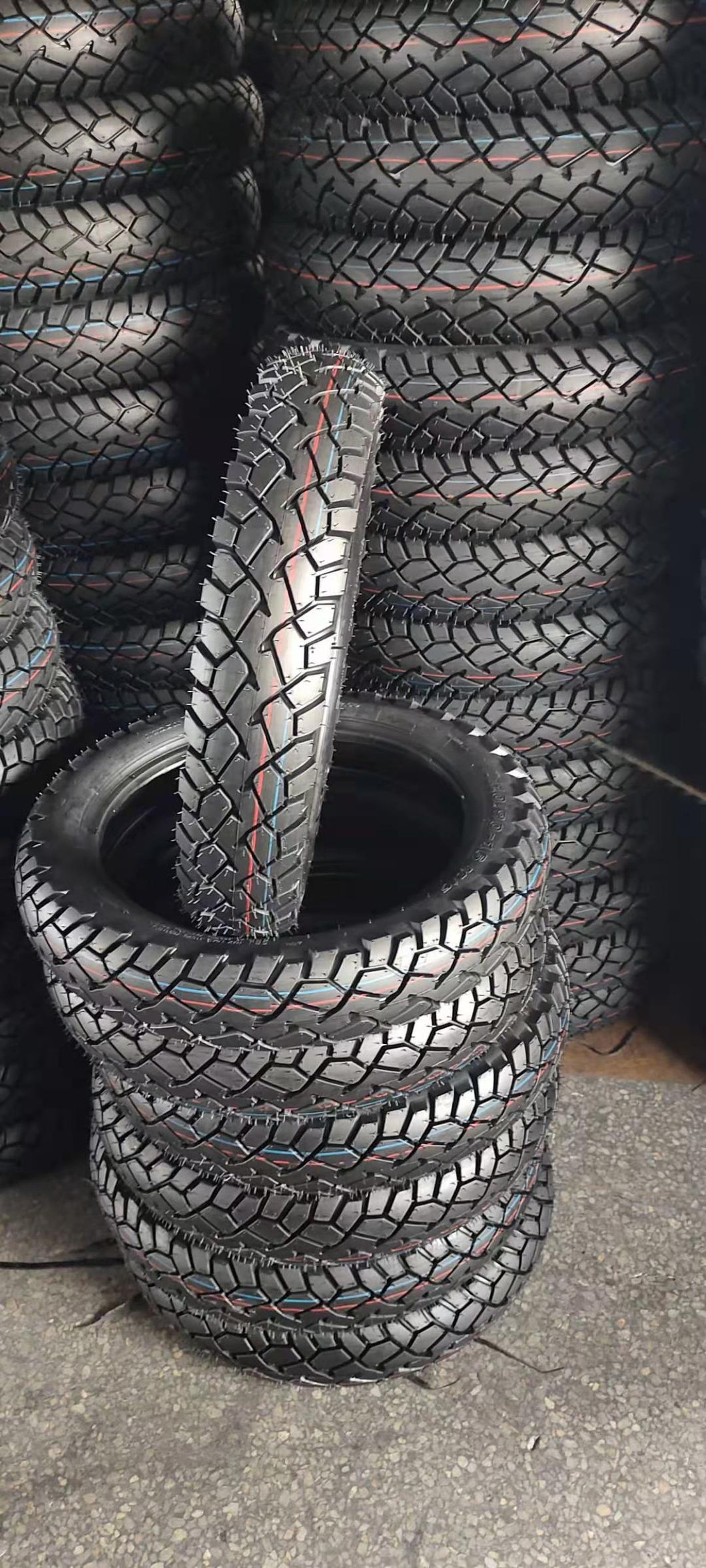 Motorcycle Tyre Rubber Tire 3.00-18 with 55% Rubber Content China Made