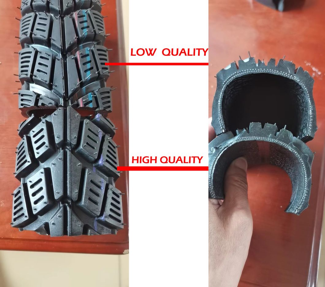 Long Life High Performance Heavy Duty Three Wheeler Good Price and Good Service 4.00-8 Motorcycle Tyre