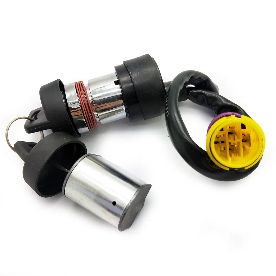 Waterproof Ignition Key Switch for Buyang 300cc ATV Quad G300 5.3.01.0013 5.3.01.0012