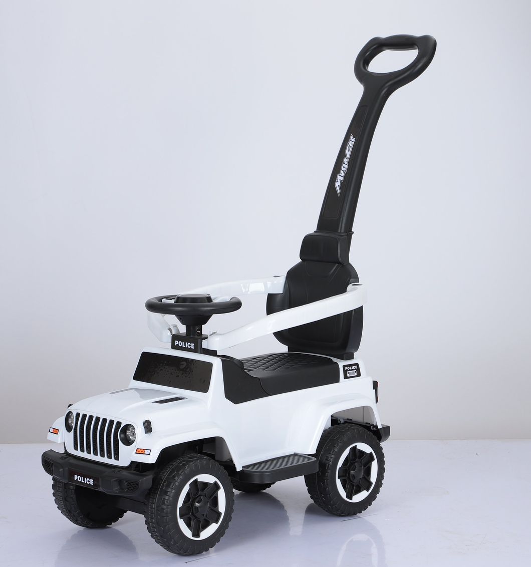 Baby Riding Car Stroller Plastic Big Kids Ride on Push Car with Push Handle