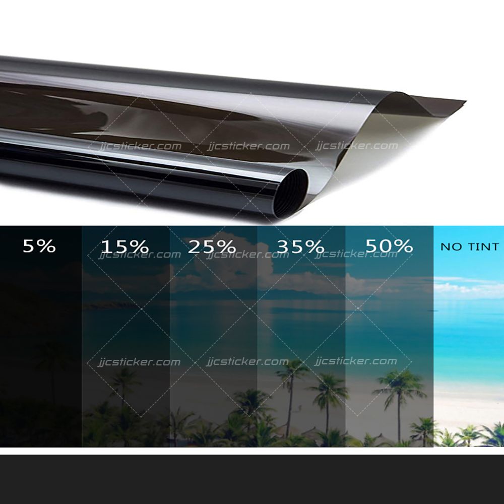 Security Anti Fog Rainbow V Desinged Cool Electric Window Tint Film