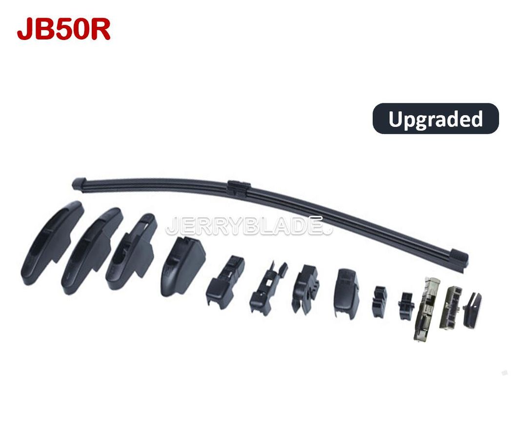 Best Seller Multiclip Rear Wiper Blade Jb40r with 12 OE Clips for All Car, One-for-All Type Universal Multifunctional Rear Wiper Blade Super Manufacturer Supply