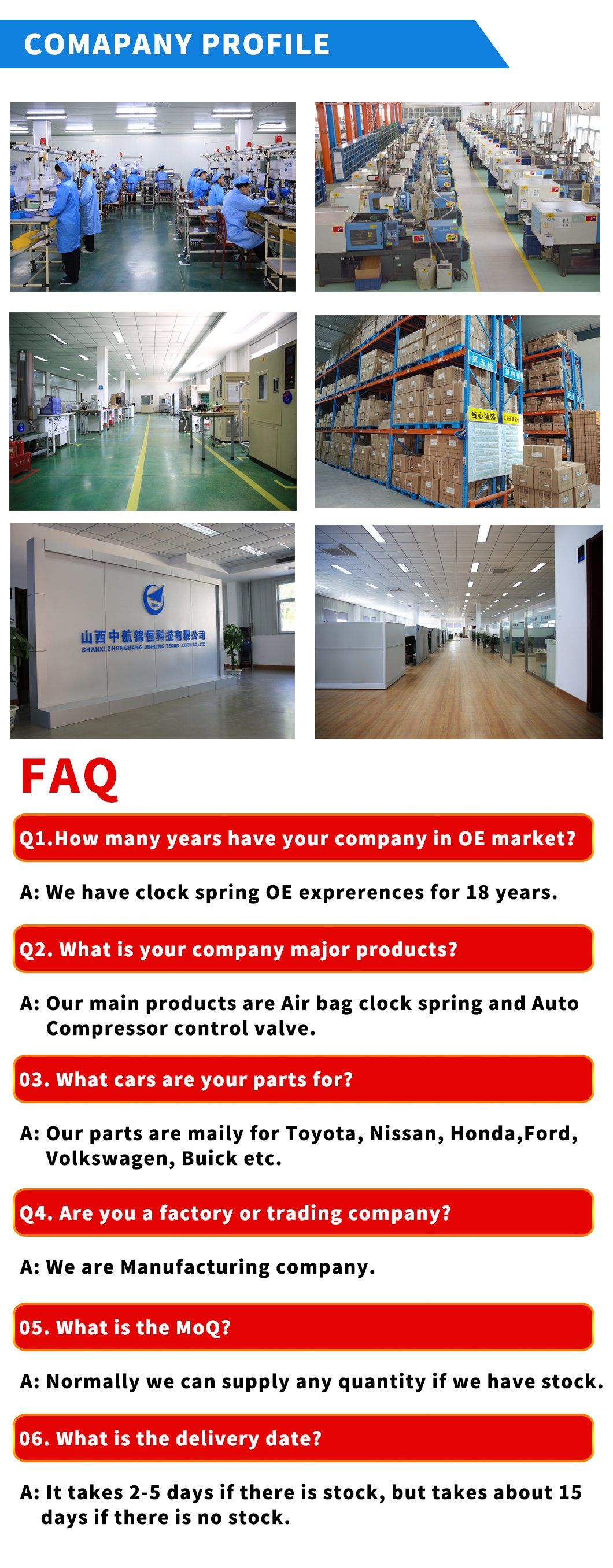 A/C Compressor Control Valve Auto Parts Dkf-1u