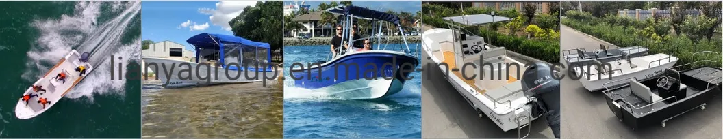 Liya 5.2m-6.6m Inflatable Rigid Boats with Outboard Motor