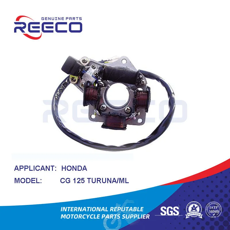 Reeco OE Quality Motorcycle Stator Coil for Honda Cg 125 Turuna Ml