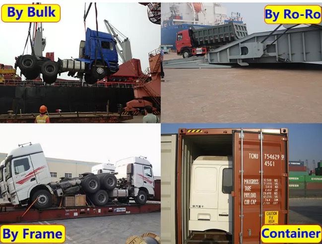 Manufacturer 3axles Palm Fruit Transport Semi Trailer Rear Dump Trailer