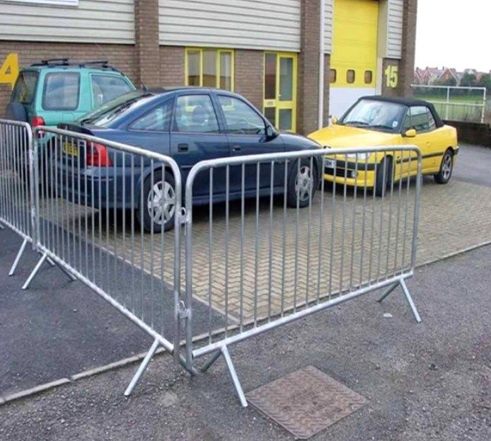 Removable Galvanized Customized Crowd Control Barrier Fence