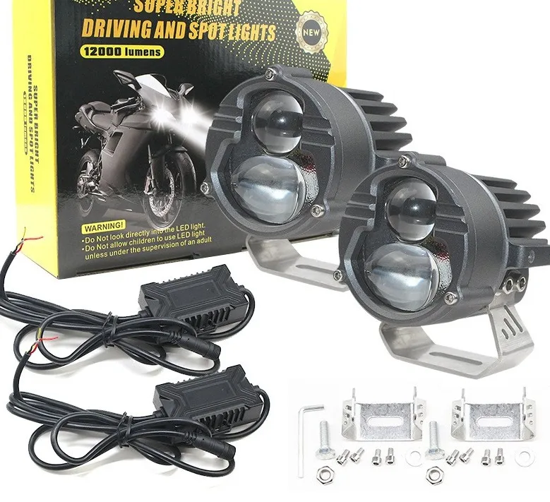 Universal Retrofit High Quality Motorcycle Poweful Head Light Ktm Motocross Headlights
