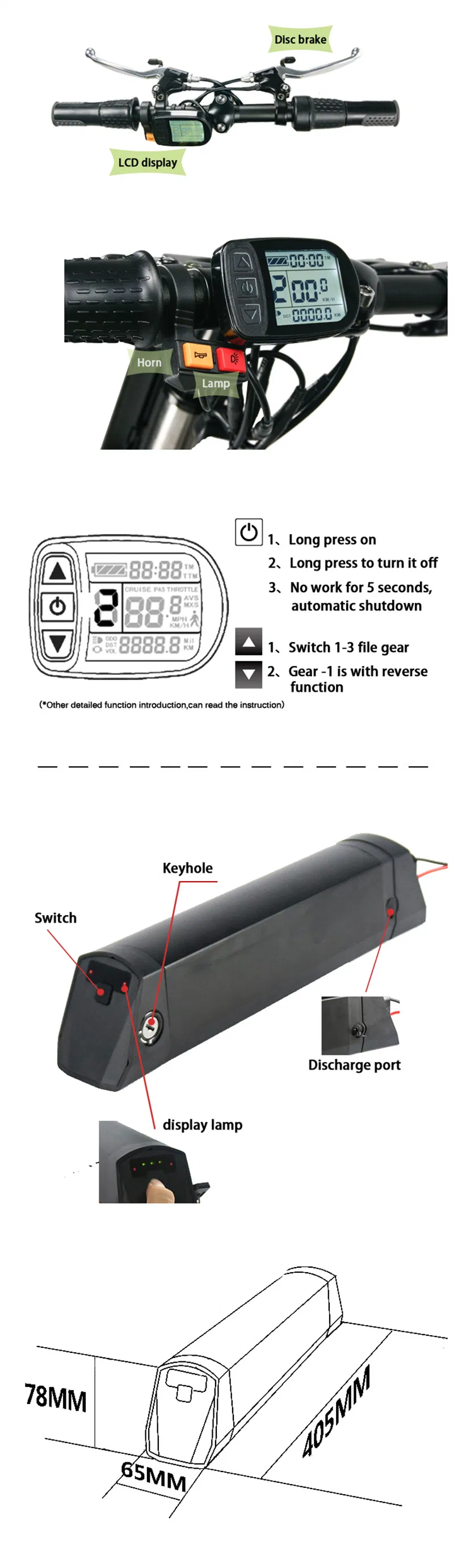 12&quot; Kenda Tire Electric Wheelchair Kits Handcycle