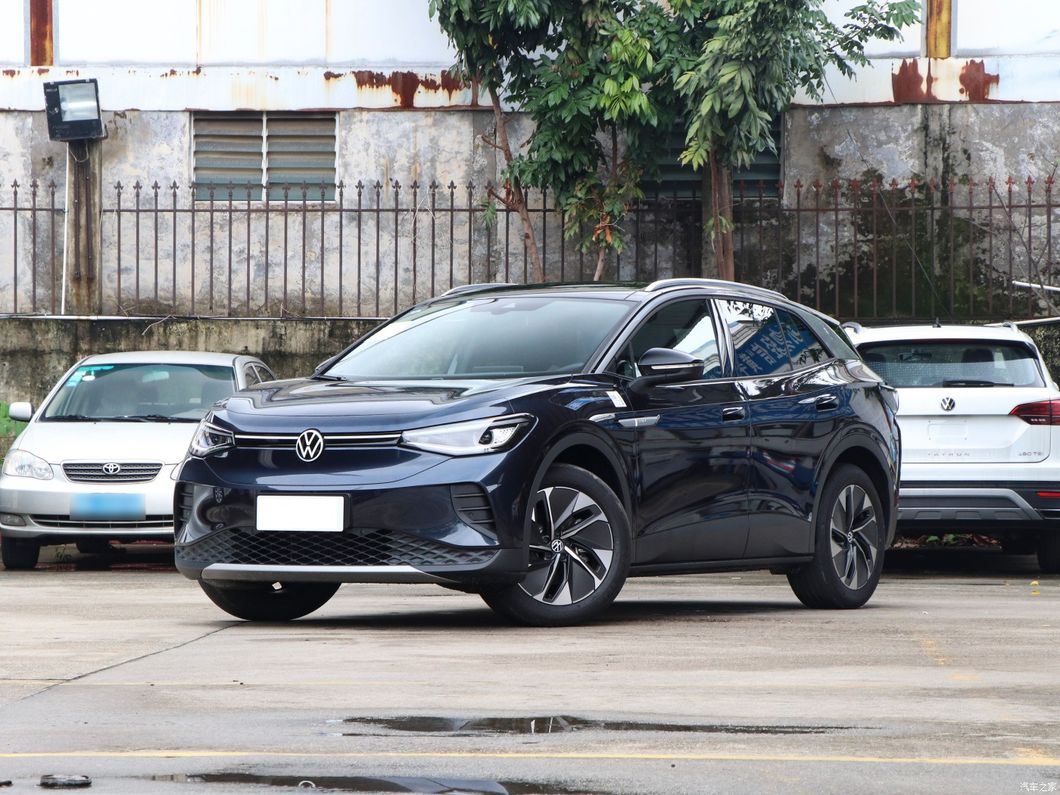 The New 2022 Pure Electric ID 4 Crozz Pure+ Blue 5-Door 5-Seat Fast Charge 0.5h Mileage 600km SUV
