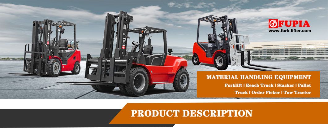 Long Material Stacking 4 Ton Multi-Directional Electric Reach Forklift