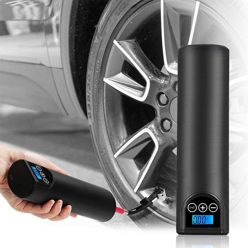 12V Inflator Digital Automatic Tire Inflators Portable Mini Car Air Compressor