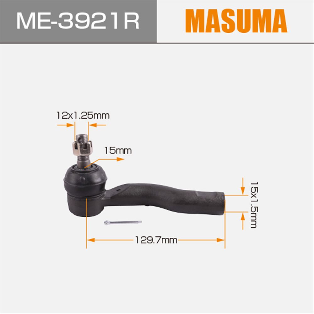 Me-3921r Masuma Auto Suspension System Tie Rod End Price Philippines 4504649095 for Azt241W