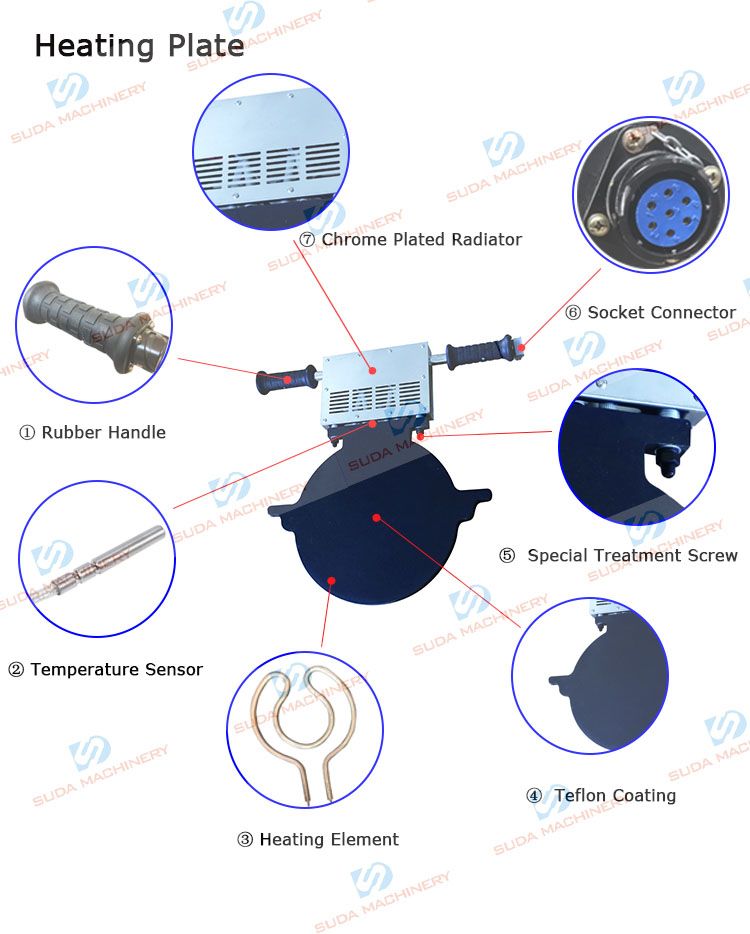 Sud315h HDPE Pipe Hydraulic Butt Fusion Jointing Machine