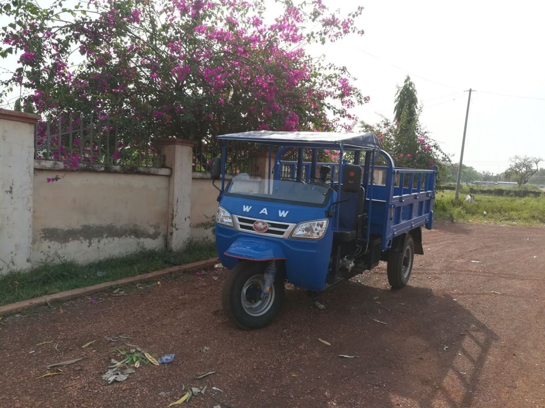 WAW DIESEL TRICYCLE/THREE-WHEEL VEHICLE FOR CONSTRUCTION AREAS