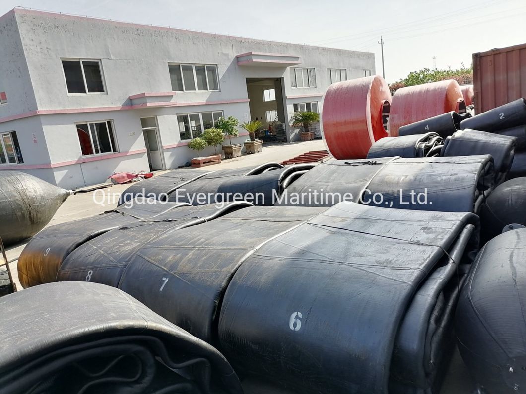 Heavy Lifting Tubes, Ship Launching Marine Rubber Air Balloon for Vessel Upslip and Landing, Marine Salvage for Boat Inflatable Marines