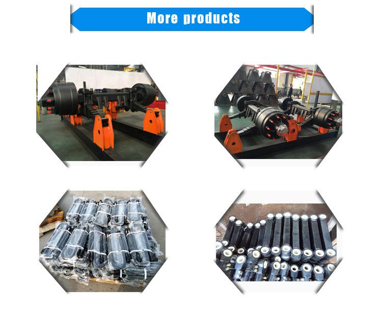 English Type Mechanical Suspension with Two Axle or Three Axle