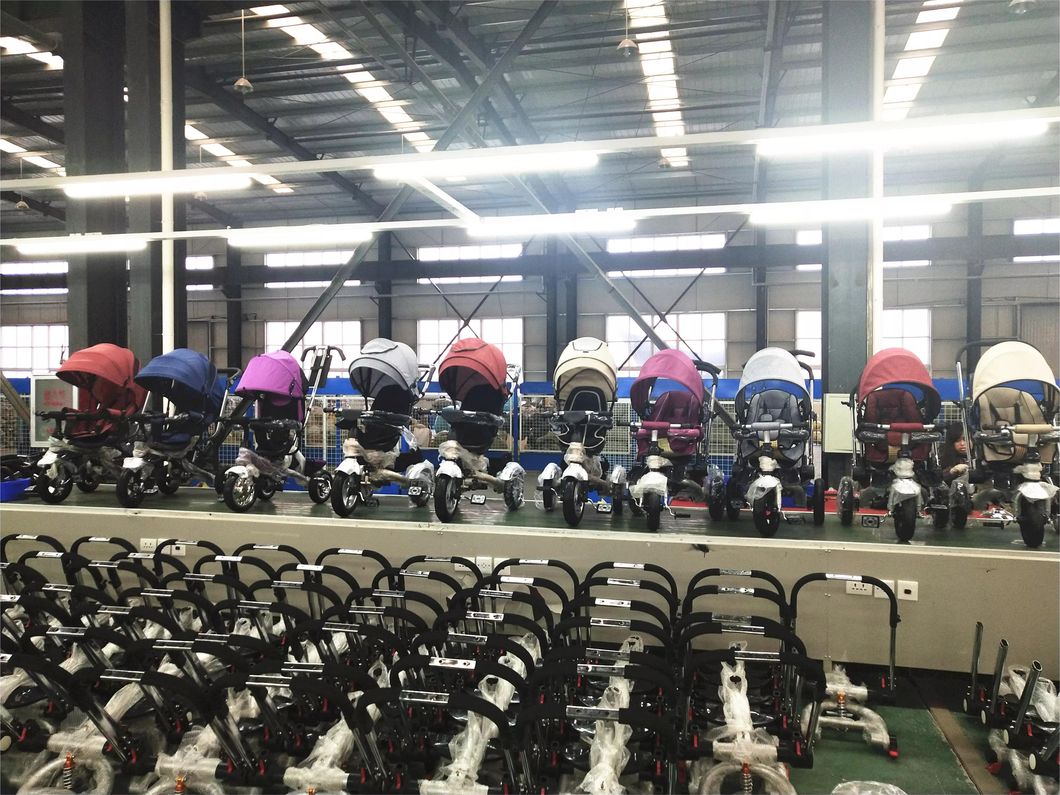 CE Certificate Metal Stroller Baby Pram Tricycle for Kids 1-6 Years Old Child /Foldable Baby Tricycle /Trycycle Children Tricycle