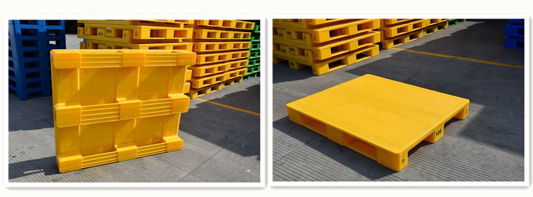 HDPE Storage Single Faced Plastic Pallet for Sale