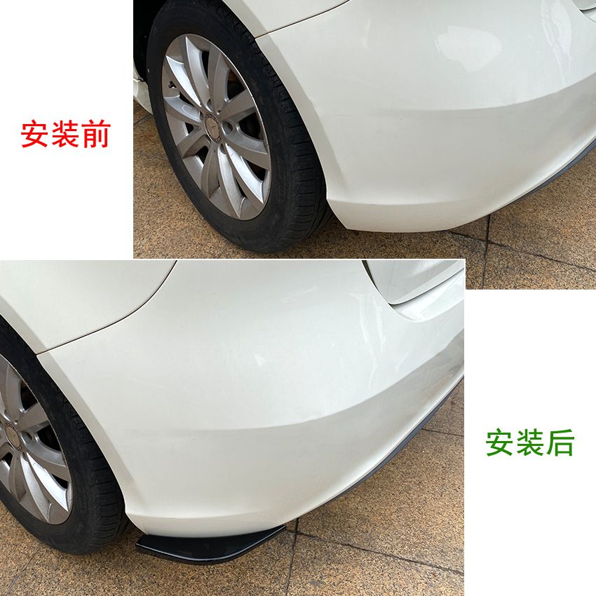 High Quality Rear Side Splitter for Mercedes Benz a Class W176 2013-2018