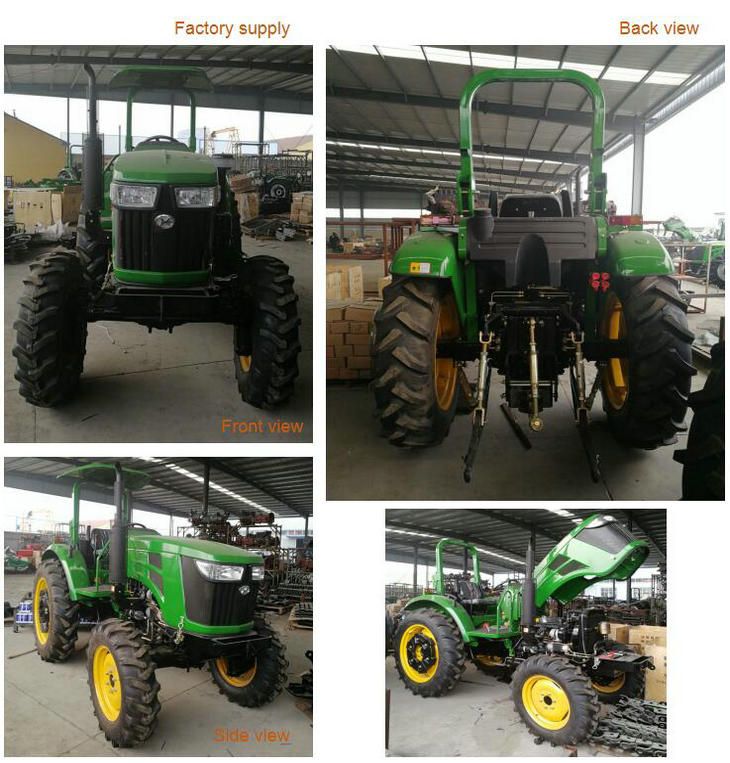 40HP 45HP 50HP 55HP 4 Wheel Drive Farm Tractor Manufacturer Made in China