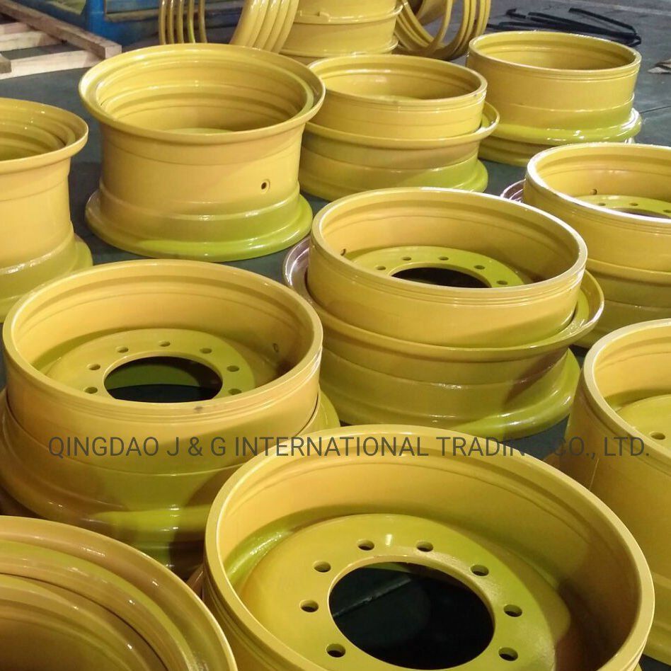 Us Standard Motor Grader Wheel Rim OTR Steel Wheel Rim 24-10.00/1.7