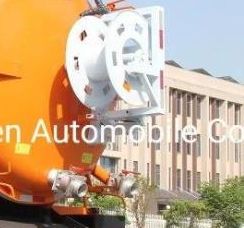 Vacuum Tanker 20000L 22000L 25m3 Sewage Suction Tank Trailer for Waste Collection