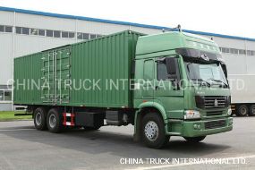 Sinotruck HOWO 6X4 Van Cargo Truck or Box Truck