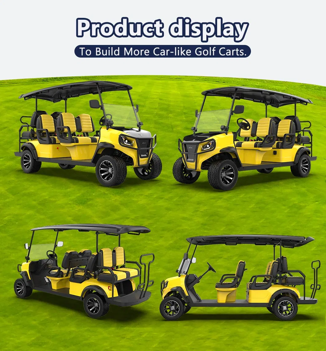 Applying Road-Vehicle Technology 2023 New Design Golf Cart Spare Parts Kinghike Electric Golf Cart