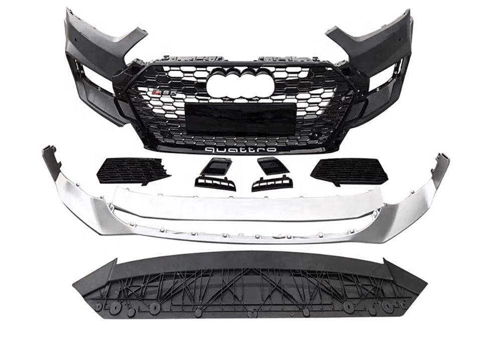 A5 or S5 B9 F5 Audi Bumper Facelift RS5 Audi A5 B9 F5 Front Bumper with Grill Audi A5 B9 F5 Bodykit 2016 2017 2018 2019