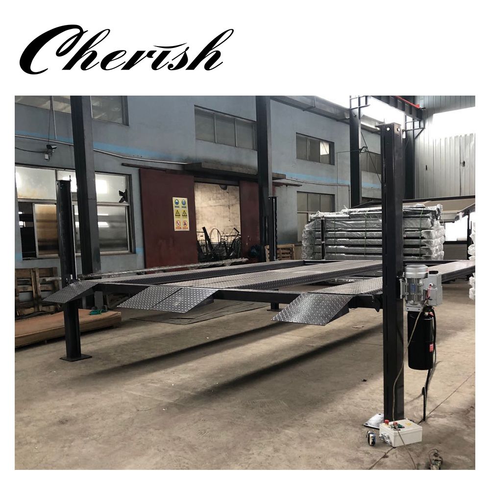 CE Certified Home Garage Hydraulic Vehicle Stacking Car Hoist