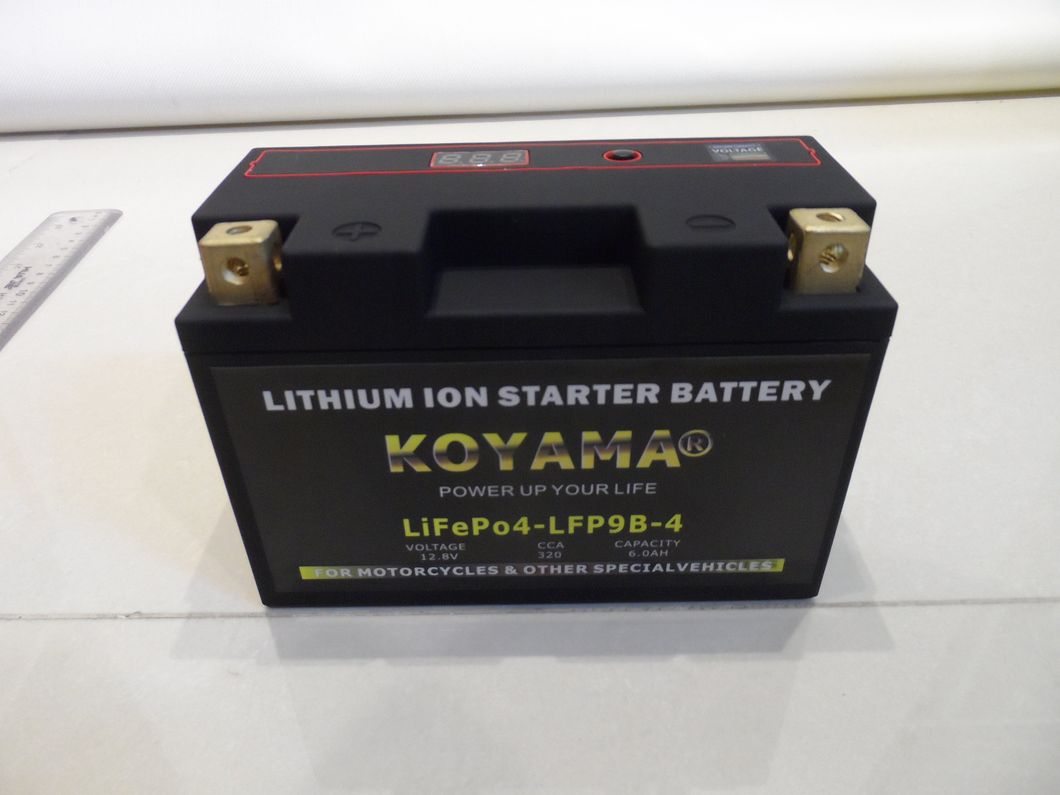 China Best Motorcycle Starting Battery LFP9b-4 Motorcycle LiFePO4 Battery
