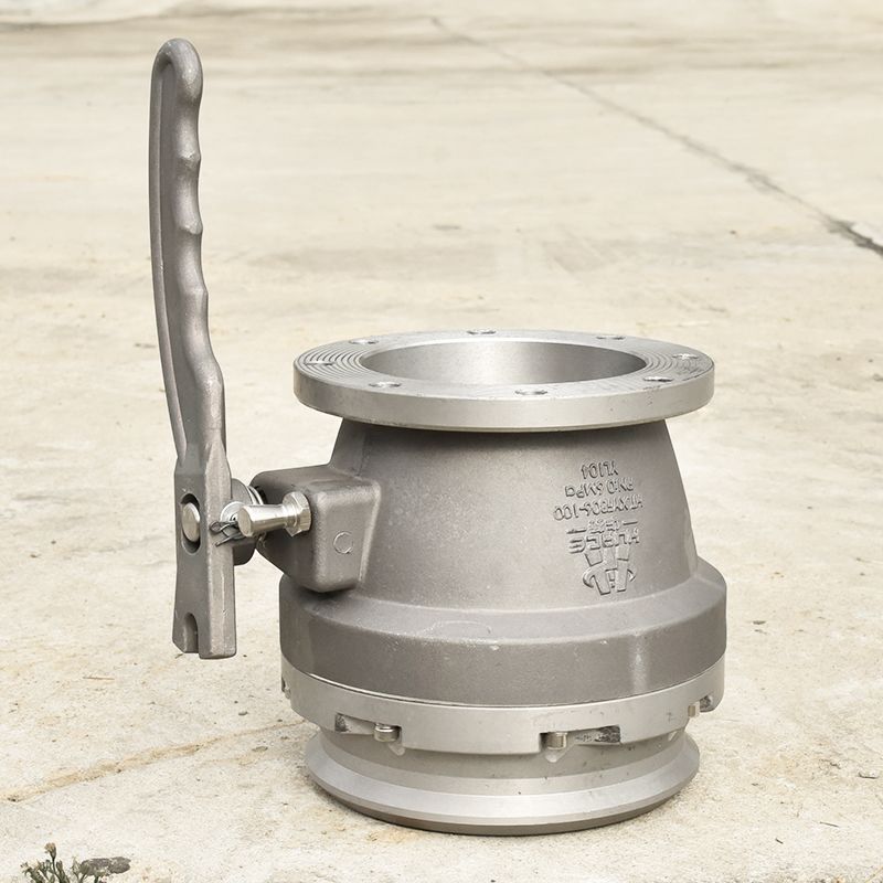 Aluminum Alloy Oil Unloading Valve Oil Tank Truck Installation Diesel Oil Unloading Valve