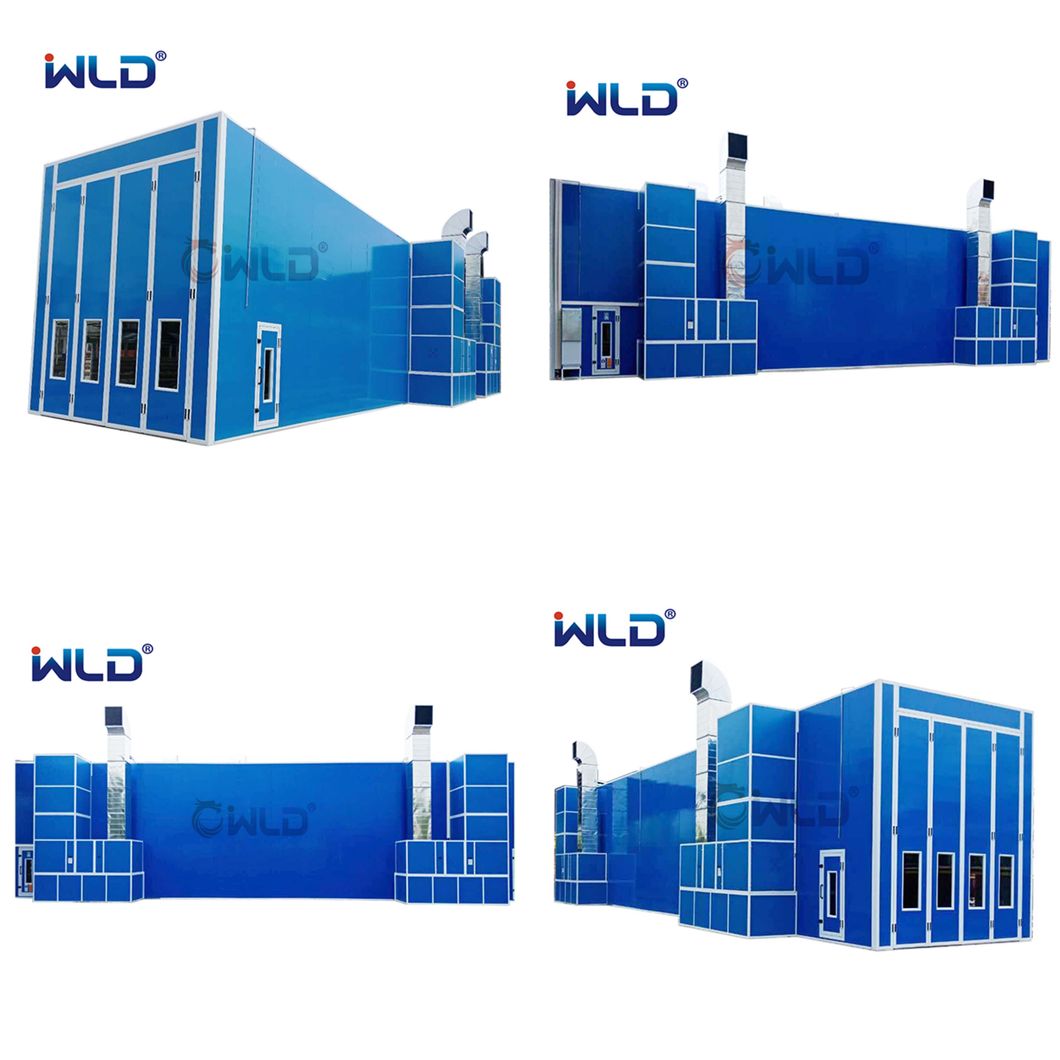 WLD Preparation station WLD-PS-C1 (CE)-with heating system Europe Standard Preparation Station Preparation Bay Sanding Area for Auto Repair/Car Preparation Room