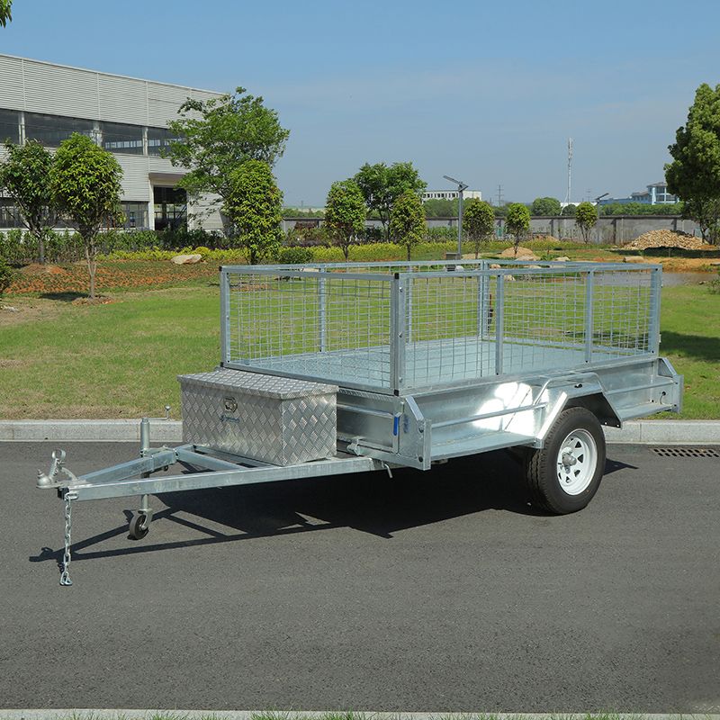Northern America 5X8 5X10 Powder Coated Utility /Landscape/ATV Trailer