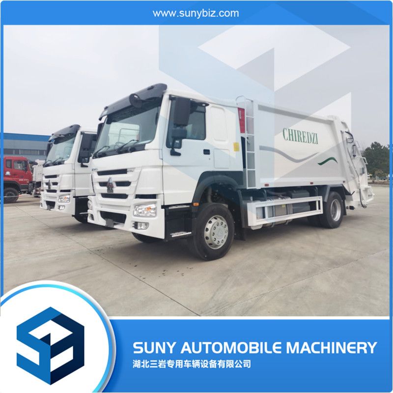 15cbm Sinotruk HOWO Heavey Duty Household Garbage Waste Compactor Truck