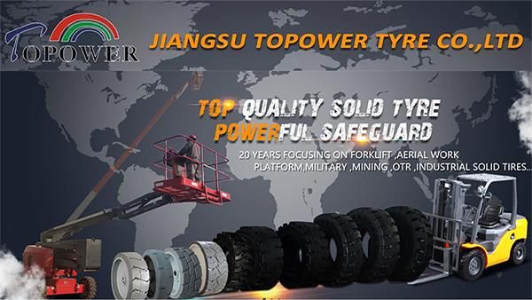 Topower High Loader Tire 1660X500 Solid Wheel Tyre with Good Performance