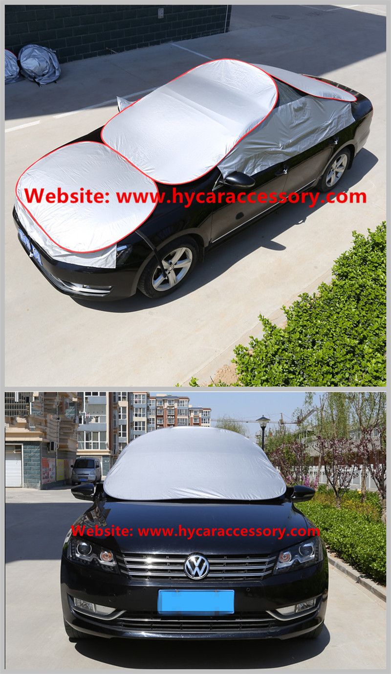 Universal Snow Proof Frost UV Protection Sunproof Folding Fast Car Roof Awning