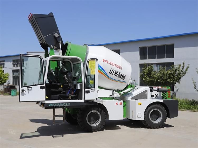 Luzun 5.5m3 Self Loading Concrete Mixer Self Propelled Mixer Truck for Cement Mixing (JBC5500)