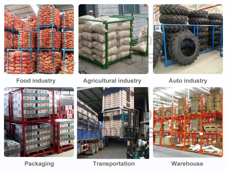 Cheap Heavy Duty Industrial Stable Detachable Storage Nestainer Pallet Rack