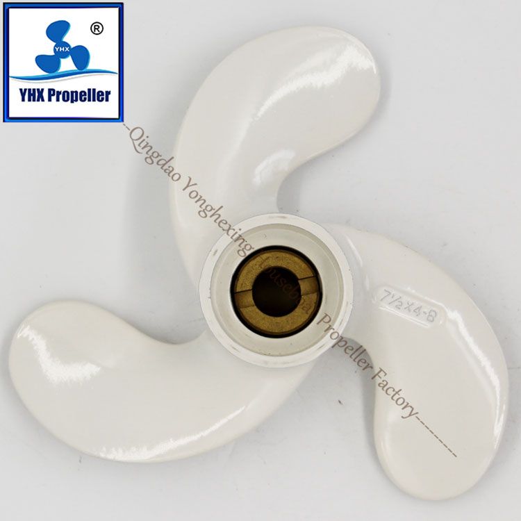 7 1/2X4 Aluminum Propeller for YAMAHA Outboard Motor Marine Propeller Engine 2.5-6HP 624-45943-01-EL