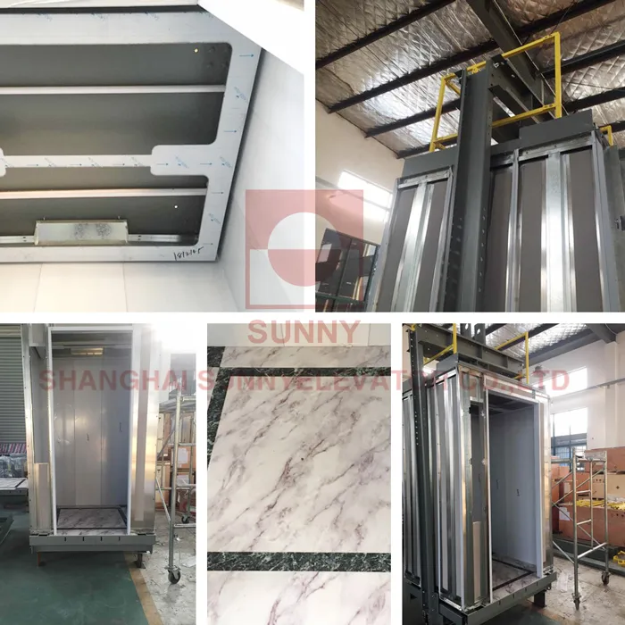 Panoramic Elevator with Safety Laminated Glass