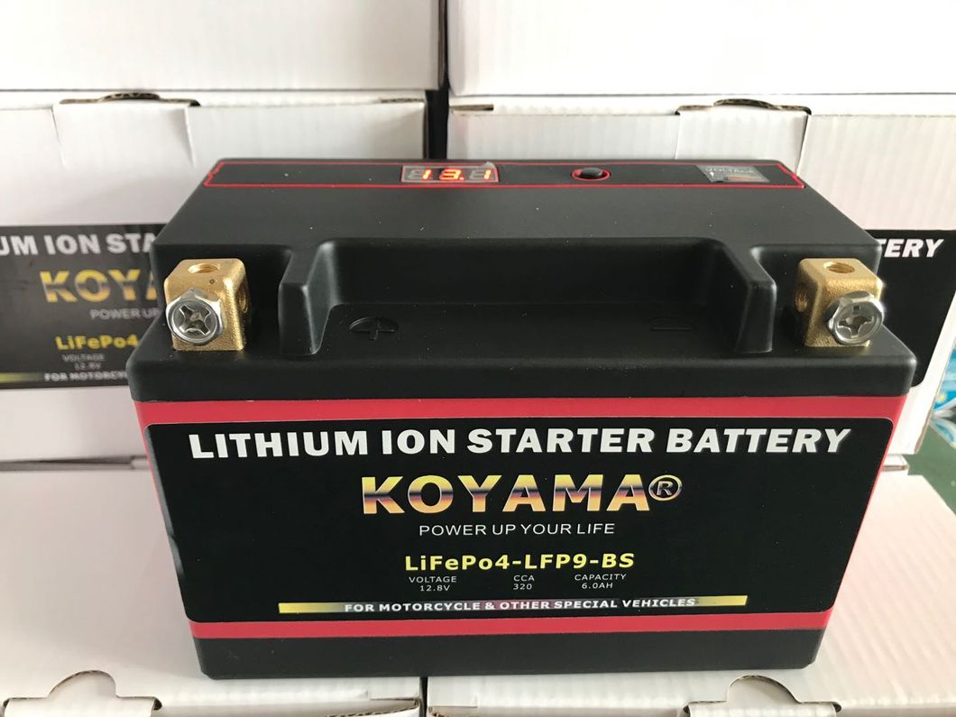 LiFePO4 12V LFP7a-BS Accumulator Motorcycle Lithium Ion Battery for Ytx7a-BS