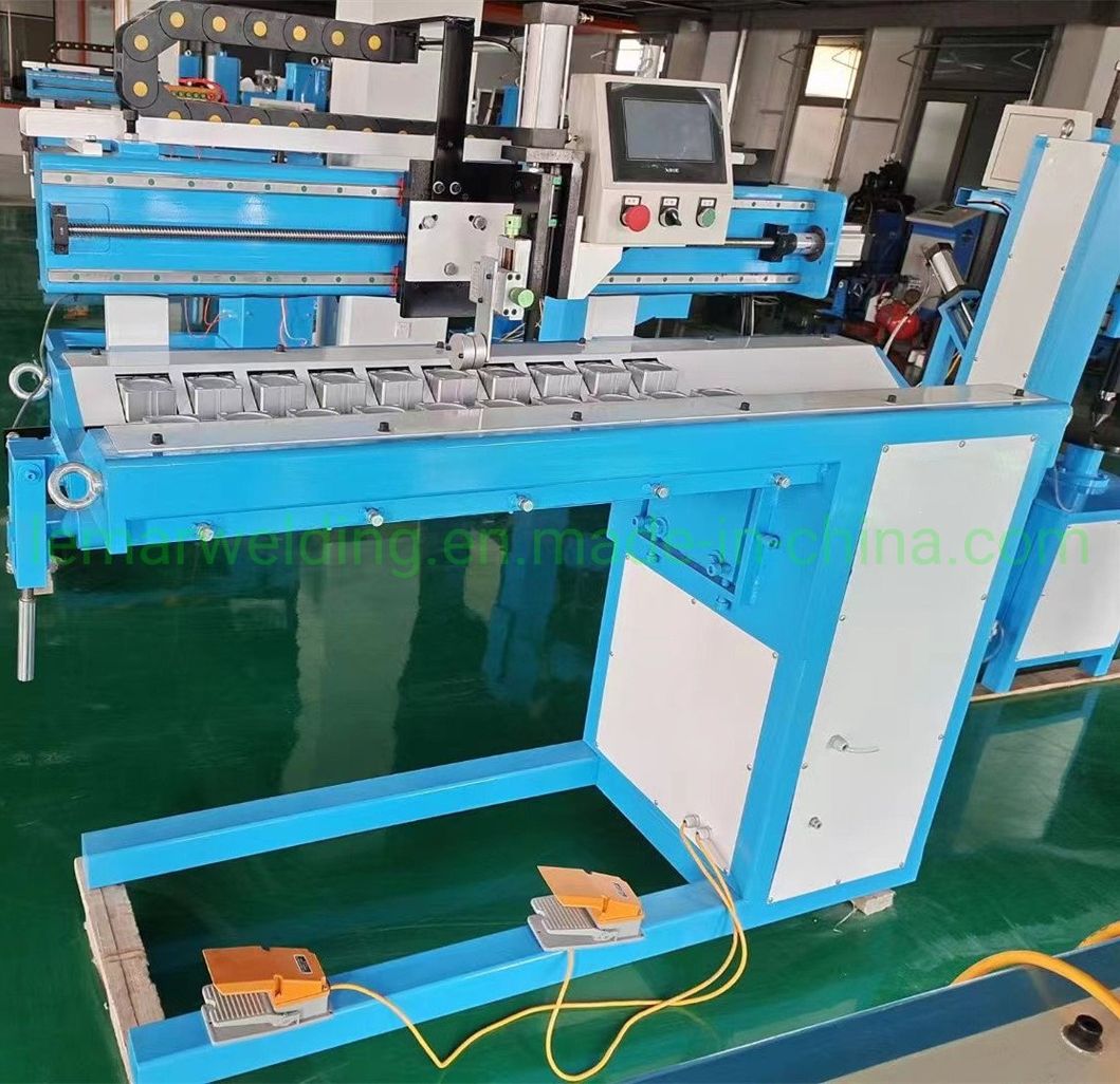 Automatic 0.5-6mm Stainless Steel Longitudinal Seam Welding Machine with Laser Weder