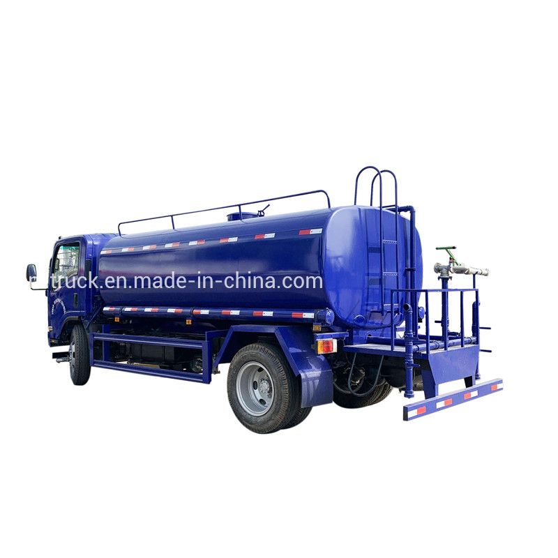 Good Quality Isuzu 4X2 6000L 7000L 8000L Water Vehicle Water Transport Tank Truck